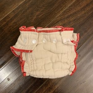 Green Mountain 100% cotton fitted diaper prefolds